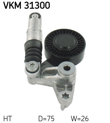 SKF VKM31300_SKF Feszítőkar, hosszbordásszíj